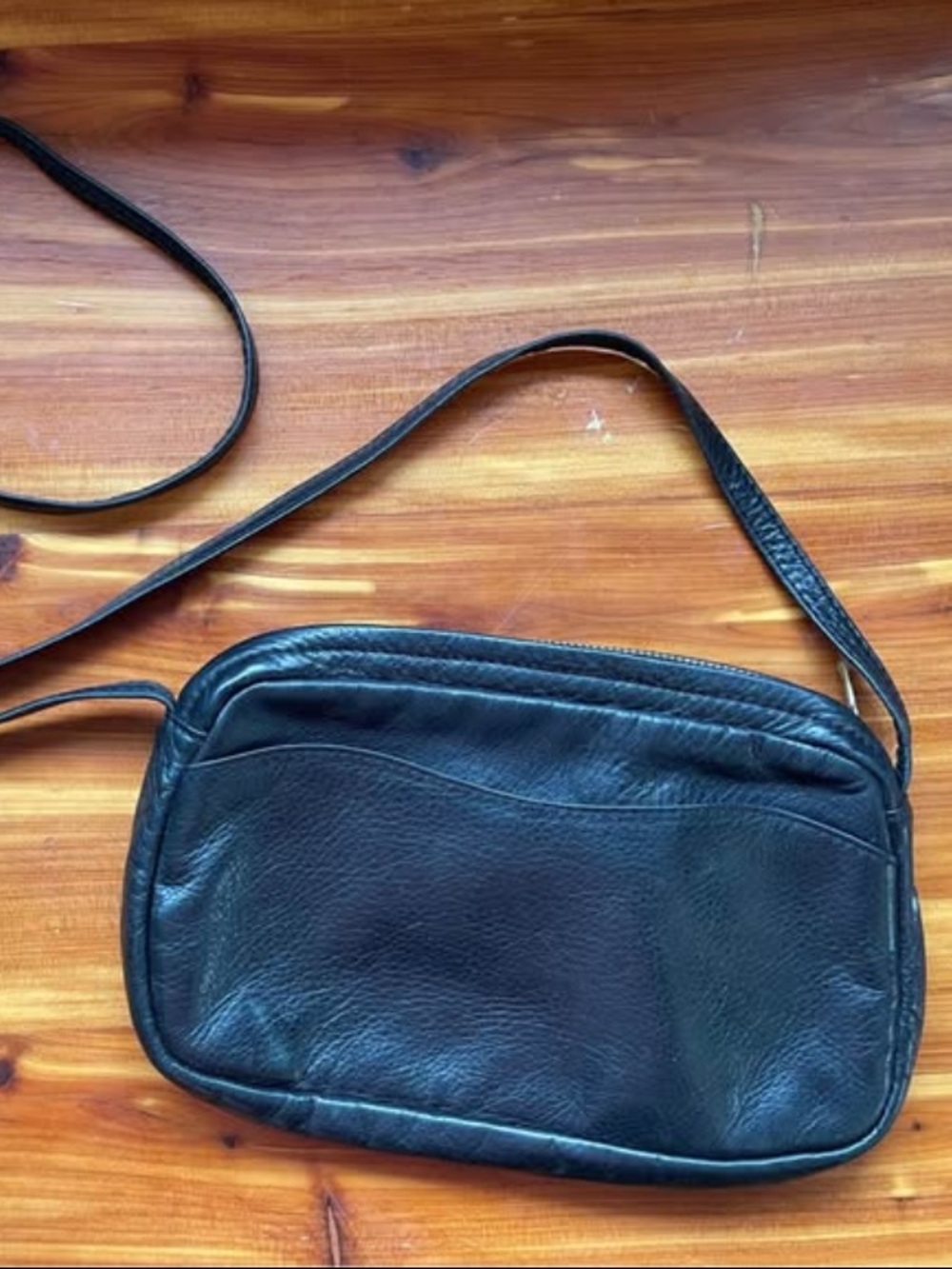 Leather crossbody by mowen leather